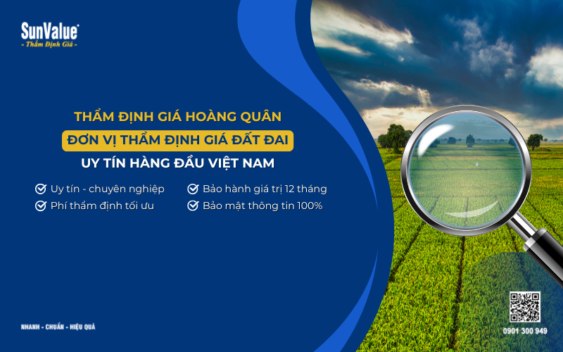 công ty thẩm định giá đất đai uy tín