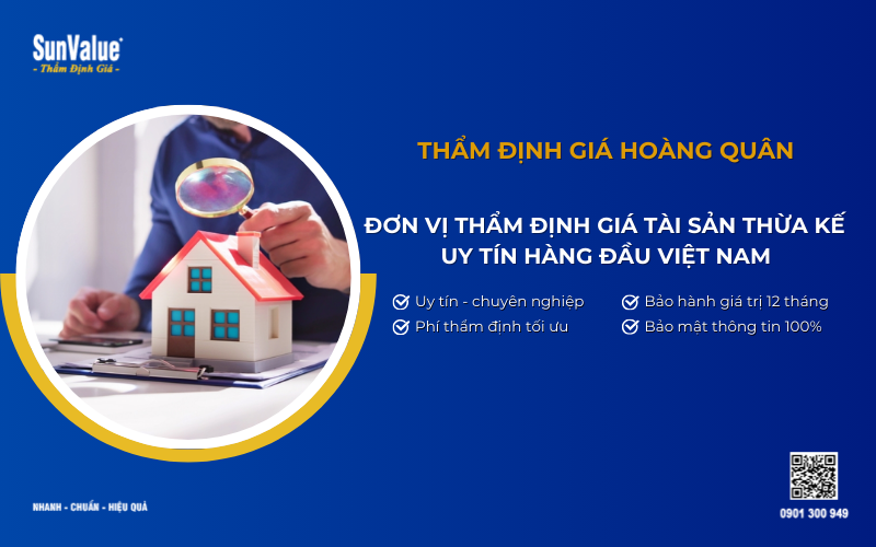 Công ty thẩm định giá tài sản thừa kế uy tín