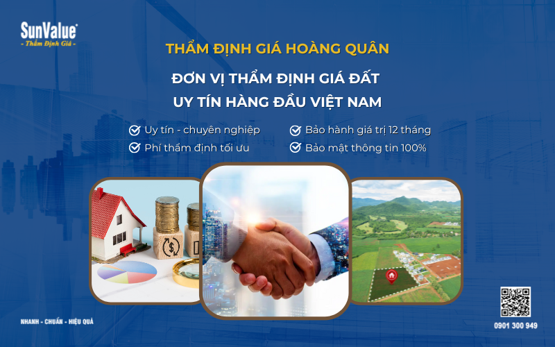 công ty thẩm định giá đất uy tín tại Việt Nam