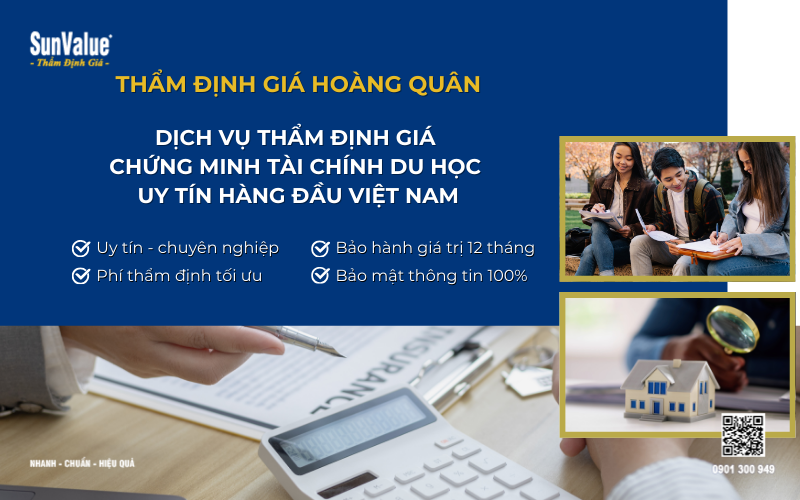 Thẩm định giá chứng minh tài chính du học 2025 4
