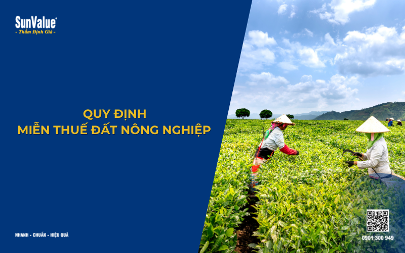 quy định miễn thuế đất nông nghiệp