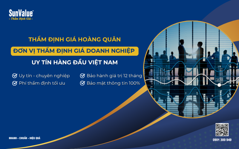 công ty thẩm định giá trị doanh nghiệp uy tín