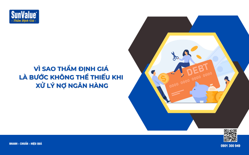 Vì sao cần thẩm định giá tài sản thế chấp xử lý nợ ngân hàng